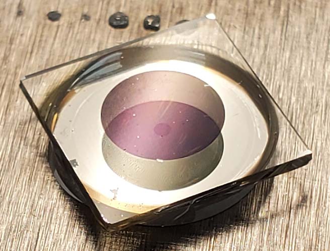 2Pi Optics - Flat Optical Metasurfaces wafer